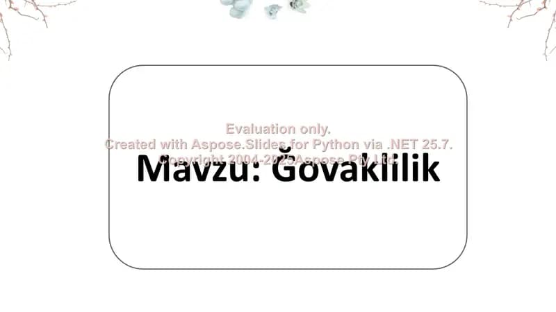 Ğovaklilik