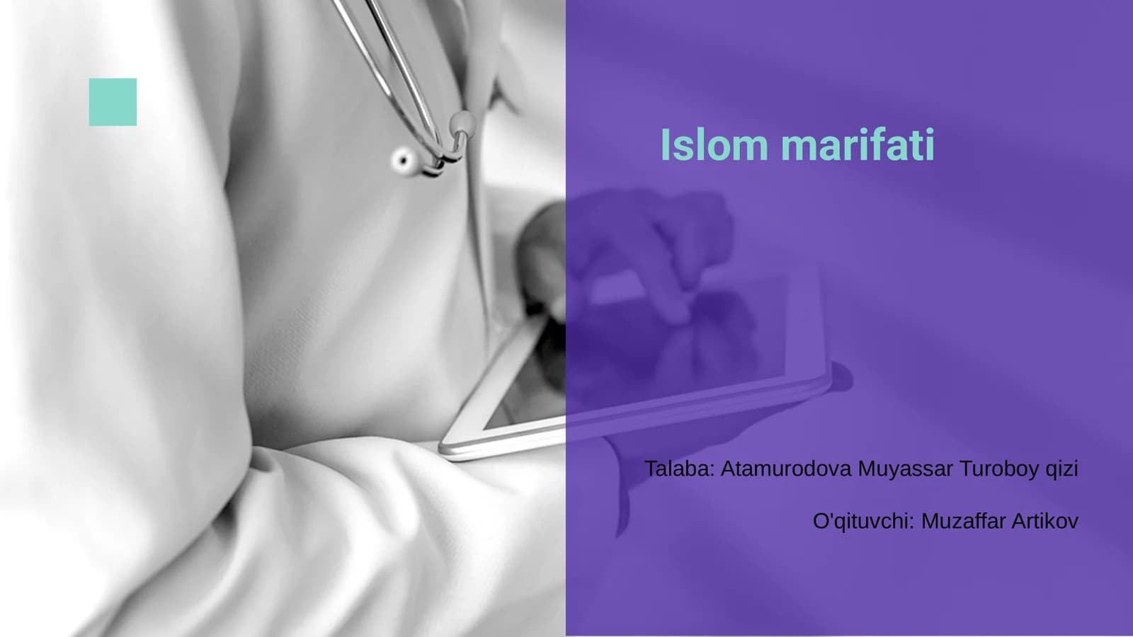 Islom marifati
