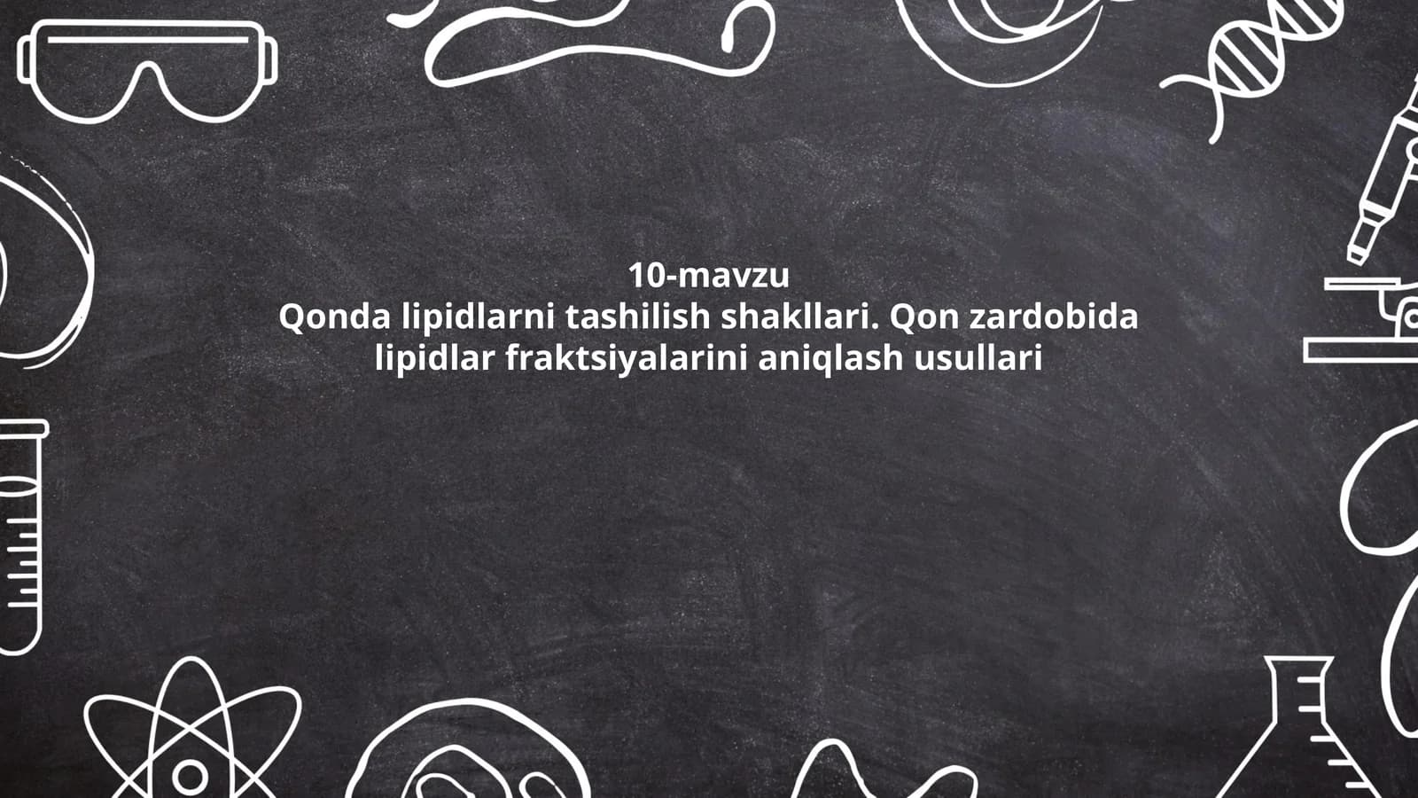 Qonda lipidlarni tashilish shakllari. Qon zardobida lipidlar fraktsiyalarini aniqlash usullari