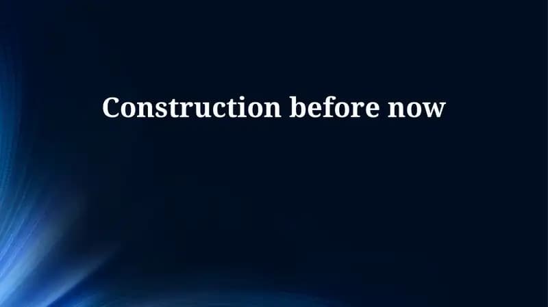 From Caves to Cities: The Dawn of Construction