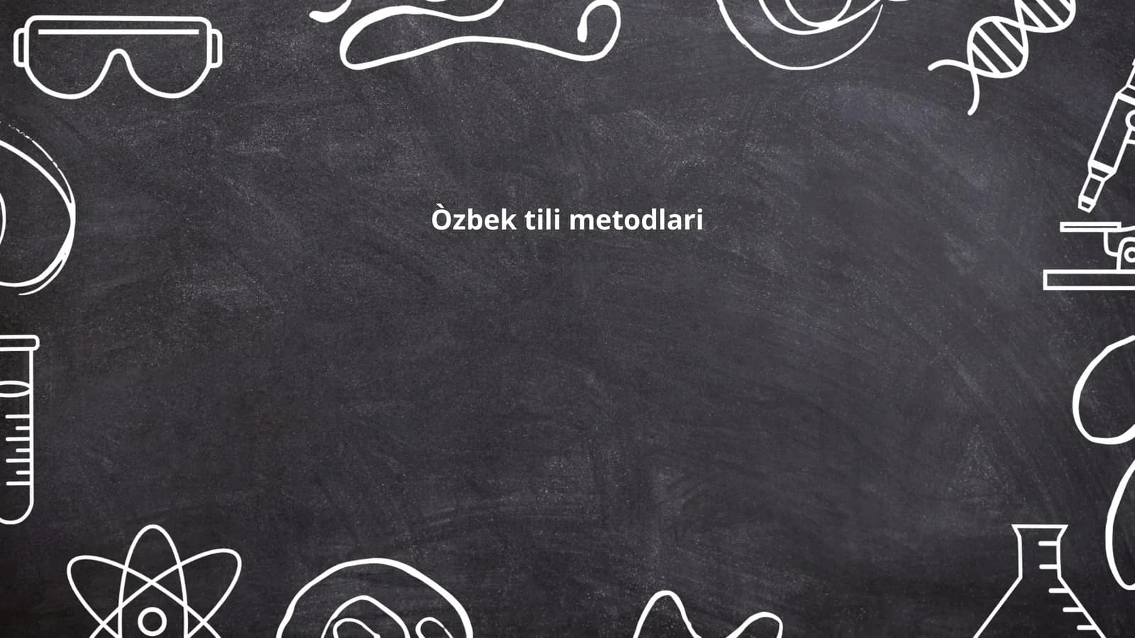 Òzbek tili metodlari