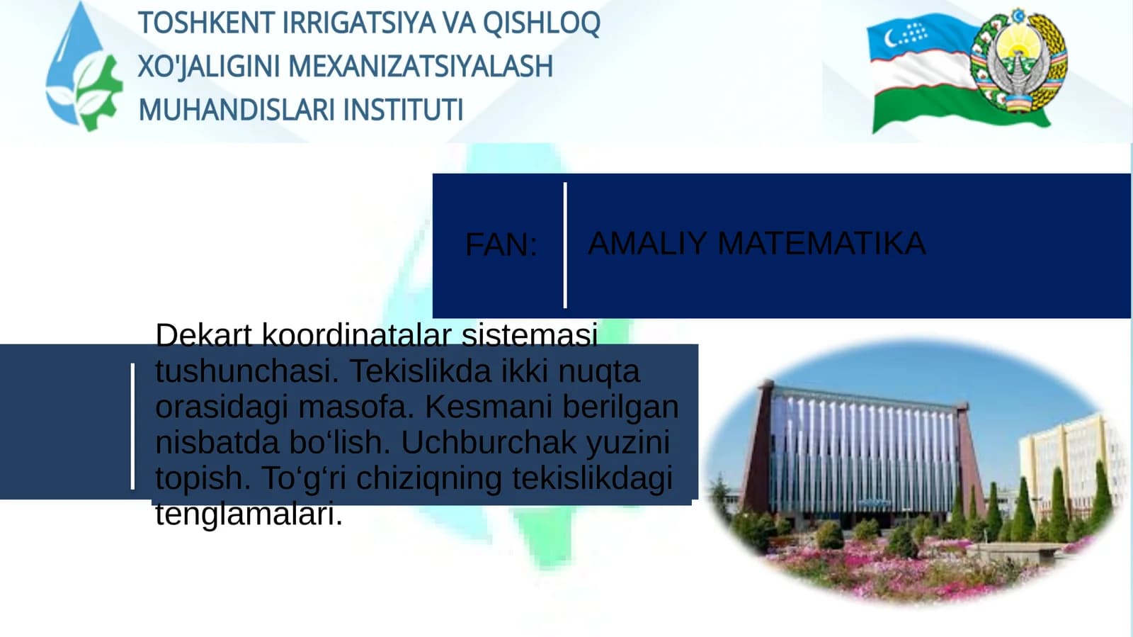 Dekart koordinatalar sistema