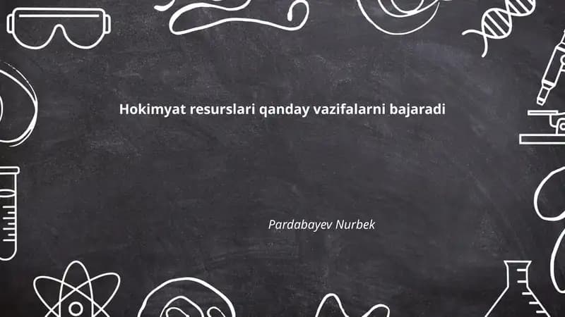 Hokimyat Resurslari