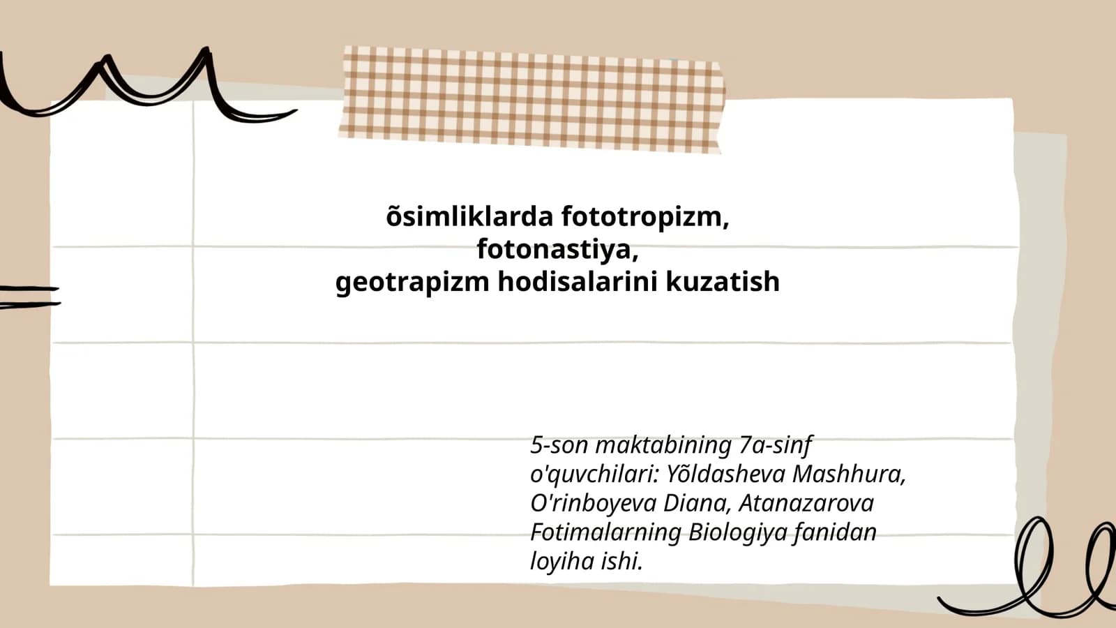Fototropizm, Fotonastiya, Geotropizm