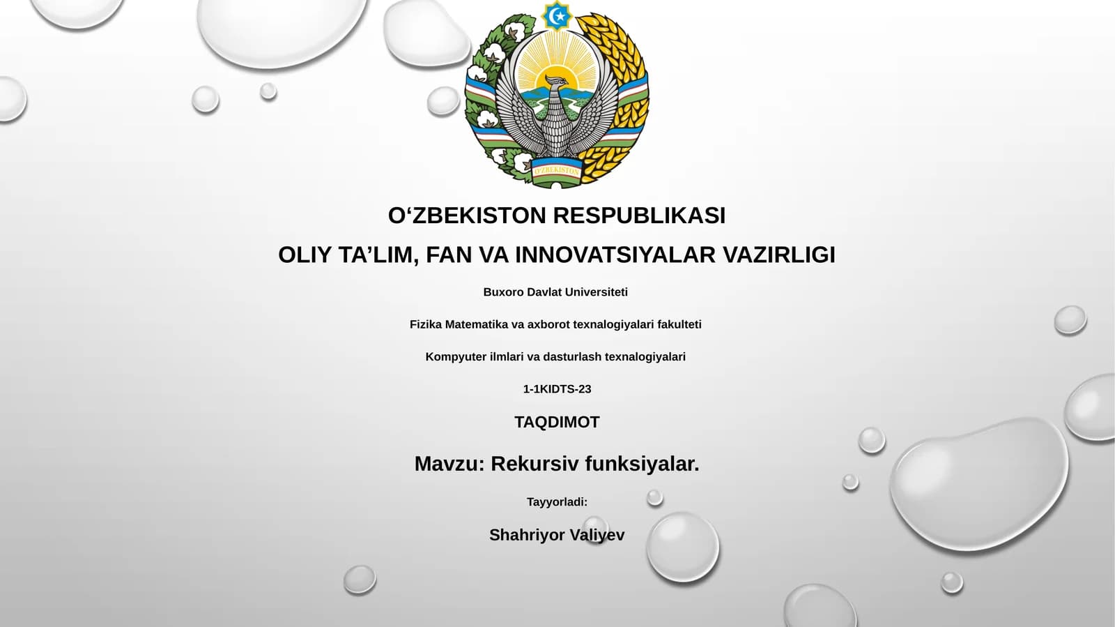 Rekursiv funksiyalar