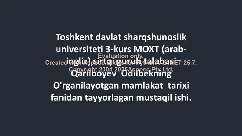 Afgʻoniston tarixi