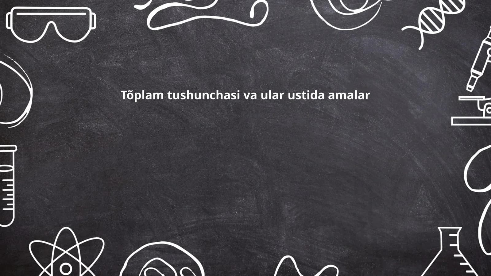 Tõplam tushunchasi va ular ustida amalar