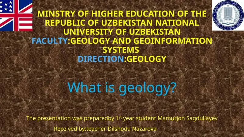 Geology Presentation