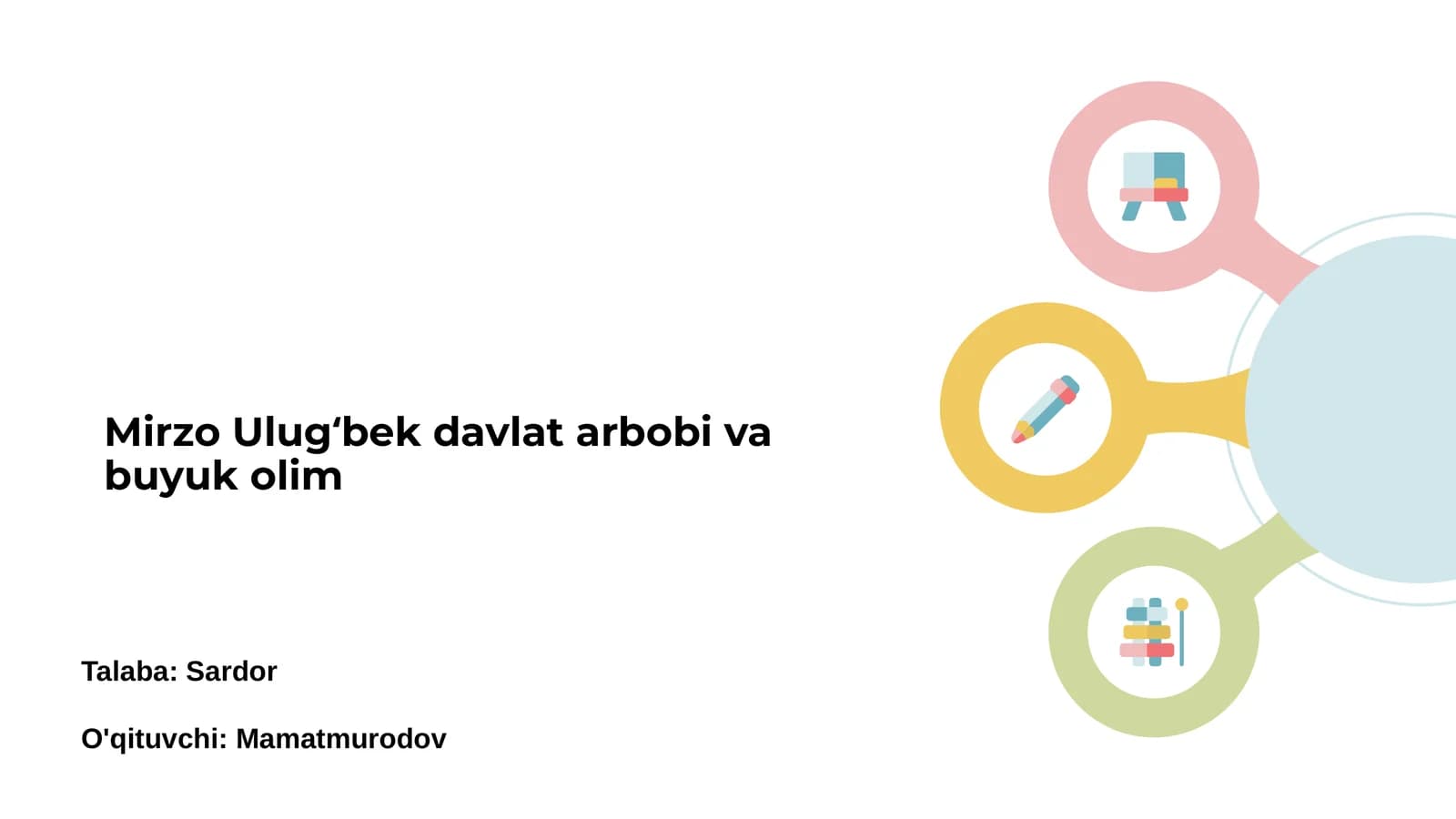 Mirzo Ulugʻbek: Tarixi va Merosi
