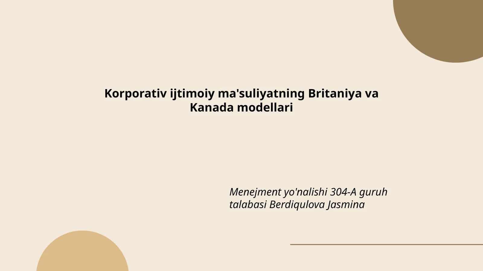 Korporativ ijtimoiy ma'suliyatning Britaniya va Kanada modellari