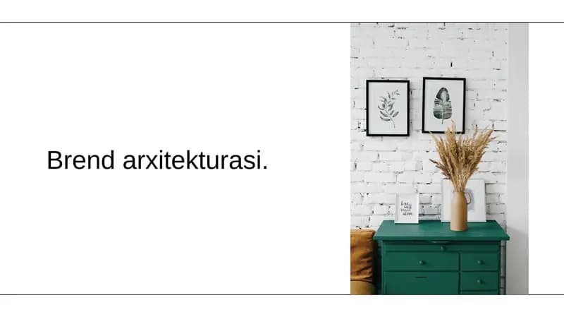 Brend arxitekturasi.