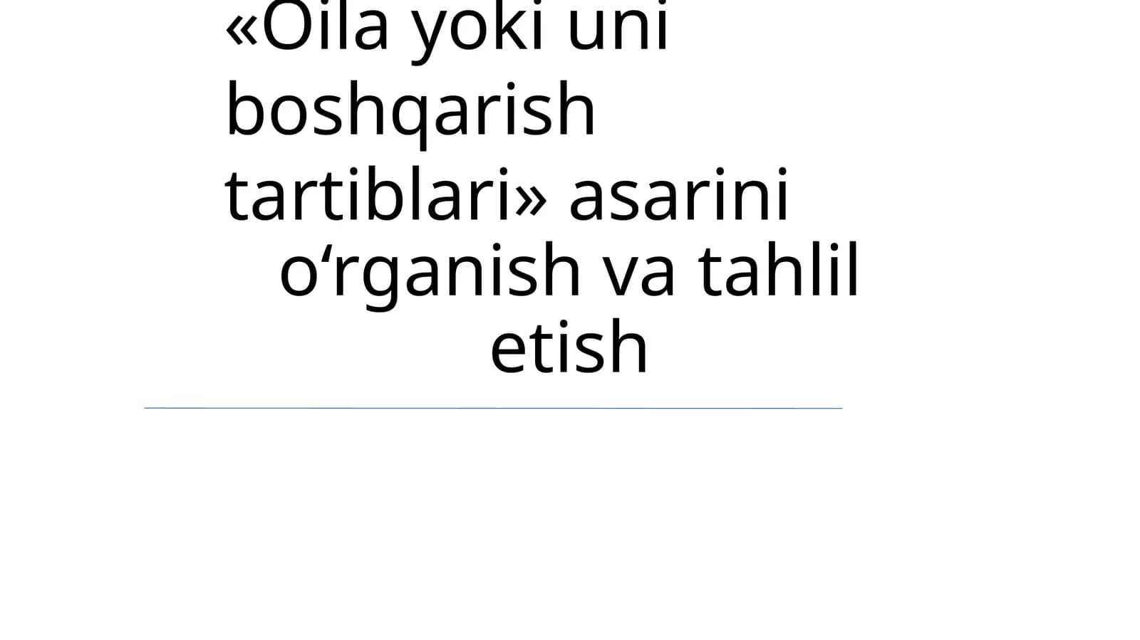 Neft yoki uni boshqarish tartiblari