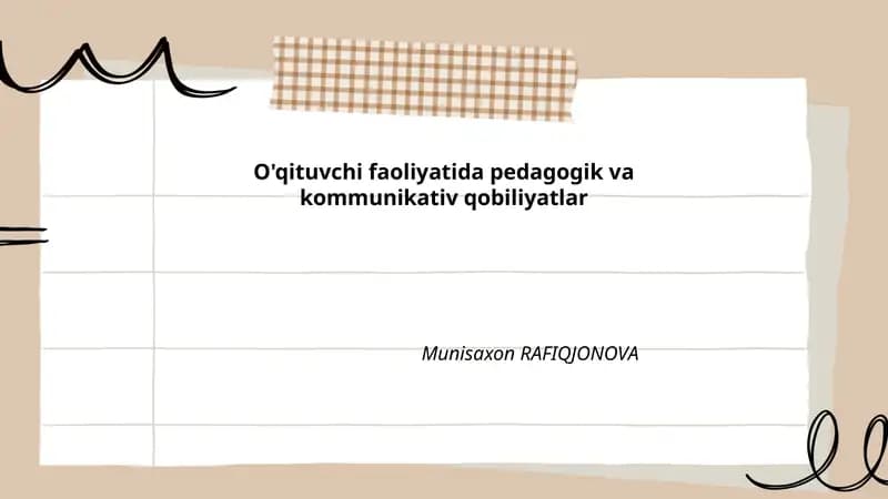 Pedagogik Metodlarning Rivojlanishi