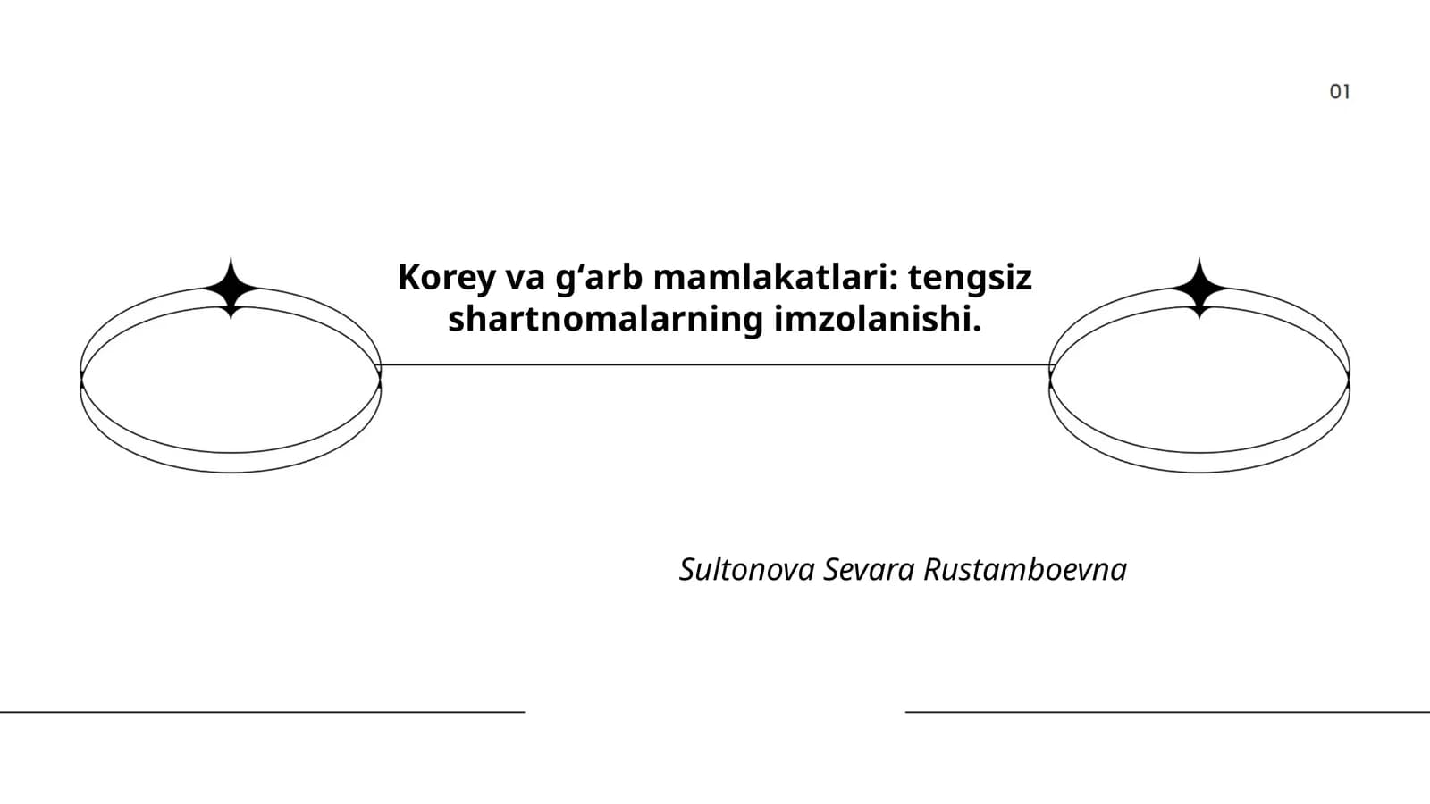 Korey va gʻarb mamlakatlari: tengsiz shartnomalarning imzolanishi
