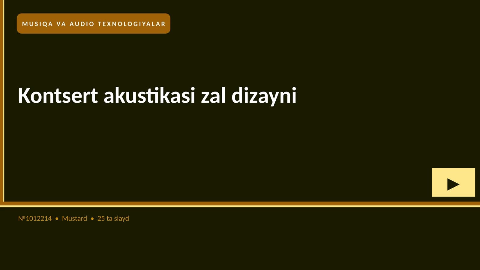 Kontsert akustikasi zal dizayni