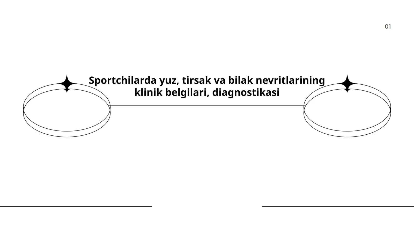 Sportchilarda yuz, tirsak va bilak nevritlarining klinik belgilari, diagnostikasi