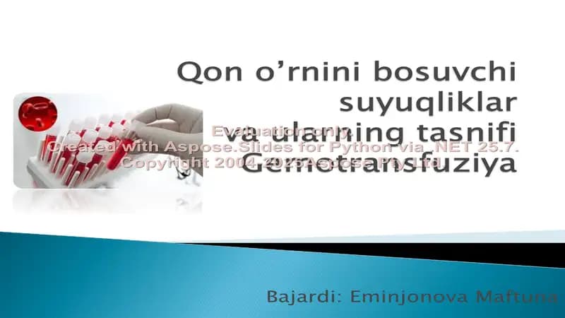 Gemotransfuziya