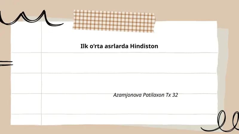 Ilk o‘rta asrlar Hindiston tarixi