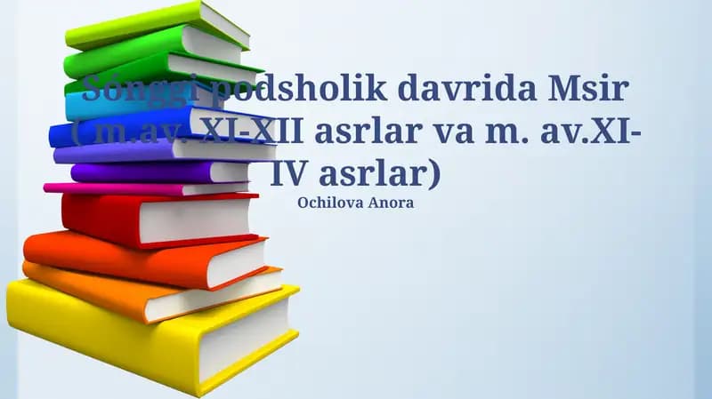 Misr tarixi