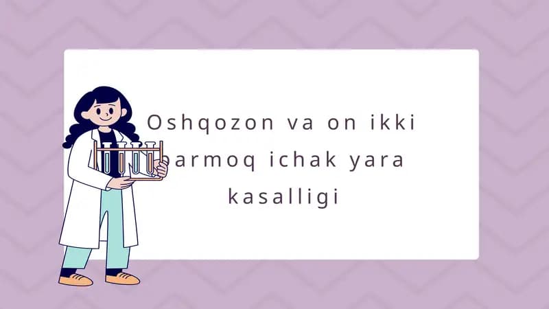 Oshqozon va on ikki barmoq ichak yara kasalligi