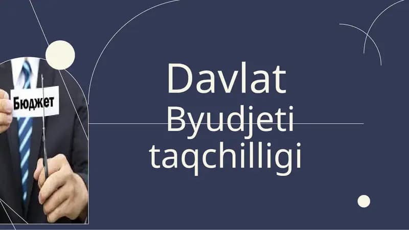 Davlat byudjeti taqchilligi