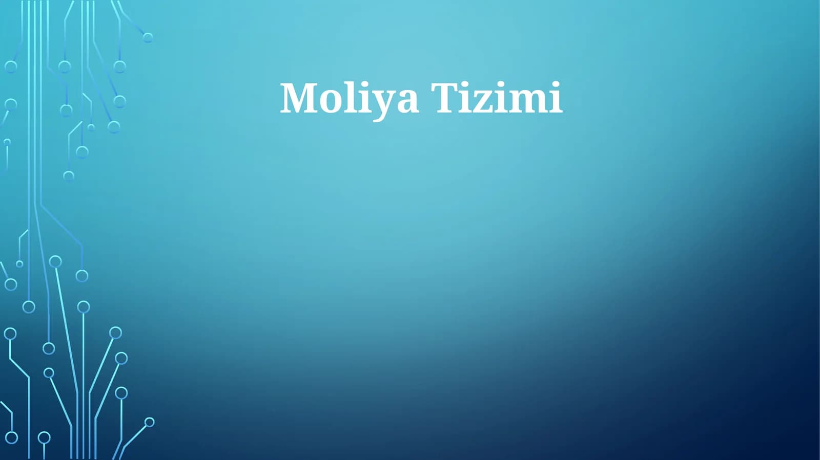 Moliya Tizimi