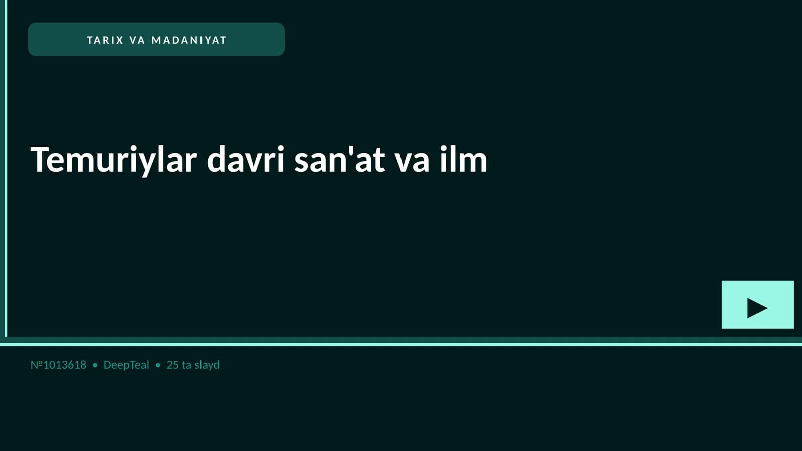 Temuriylar davri san'at va ilm