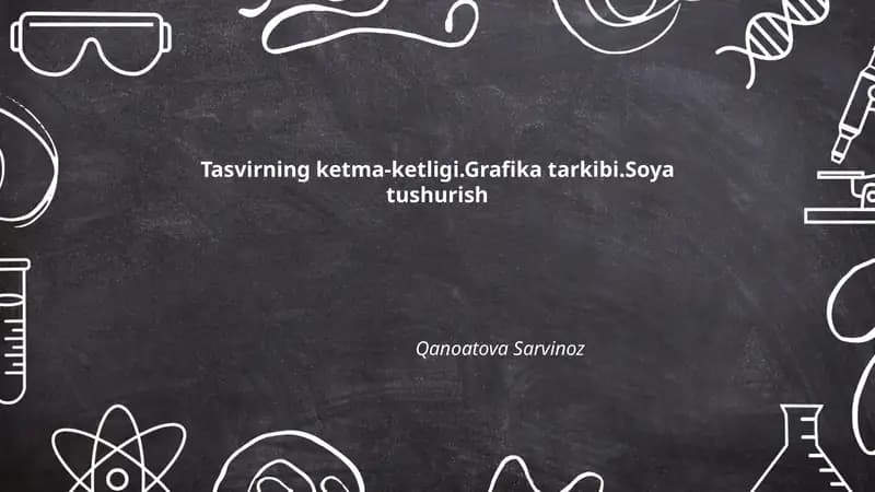 Tasvirning ketma-ketligi