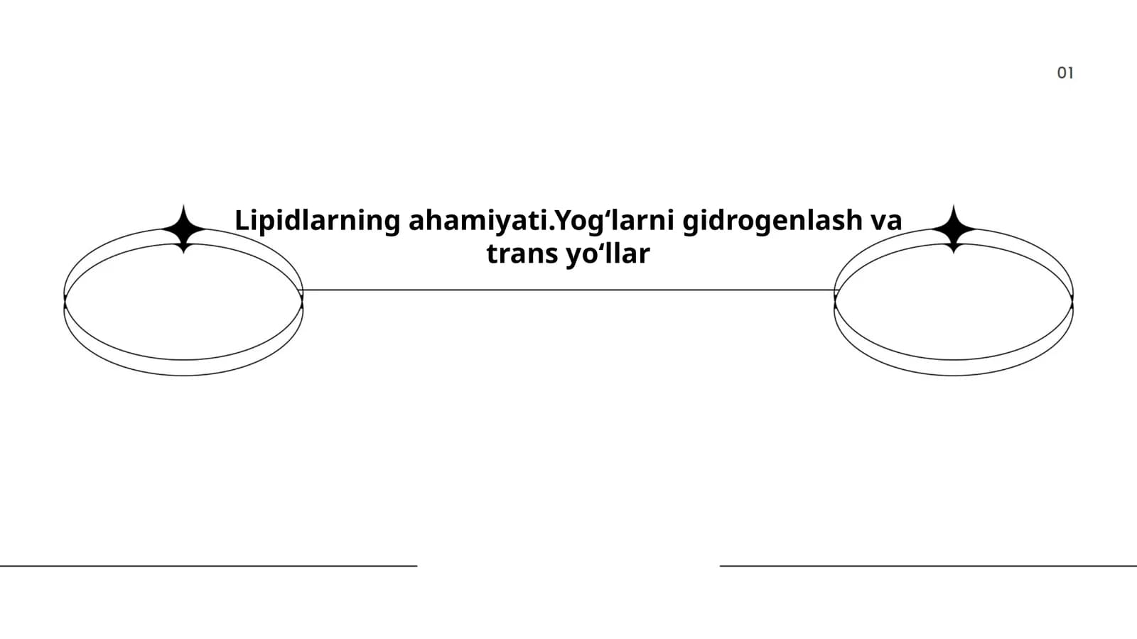 Lipidlarning ahamiyati.Yogʻlarni gidrogenlash va trans yoʻllar