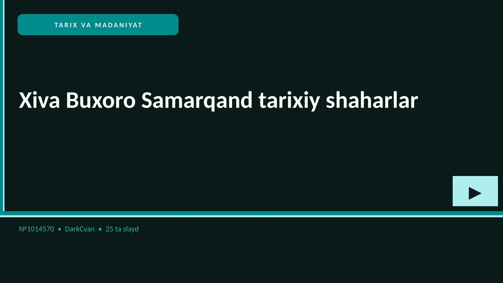 Xiva Buxoro Samarqand tarixiy shaharlar