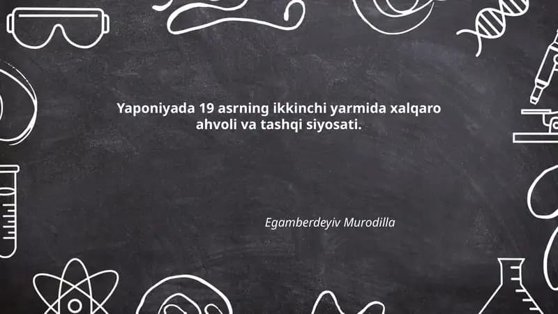 Perri ekspeditsiyasi va Yaponiya ochilishi (1853–1854)