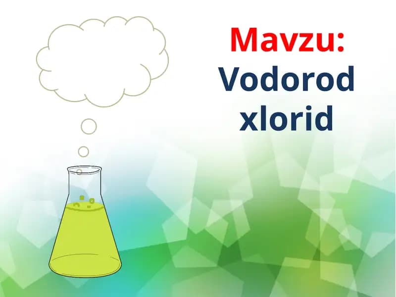 Vodorod xlorid