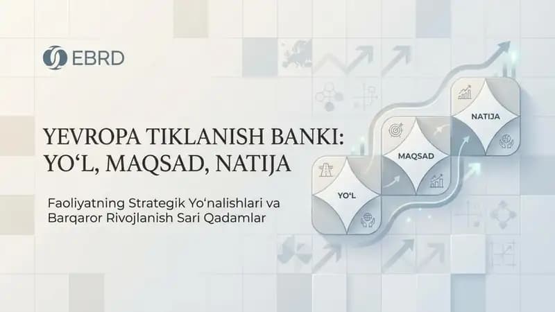 Yevropa Tiklanish Banki: Yoʻl, Maqsad, Natija nomli 17 betlik taqdimot