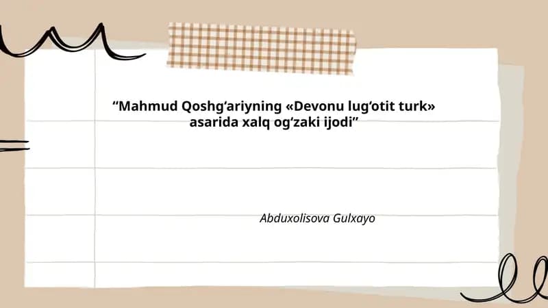 Devonu lug‘otit turk
