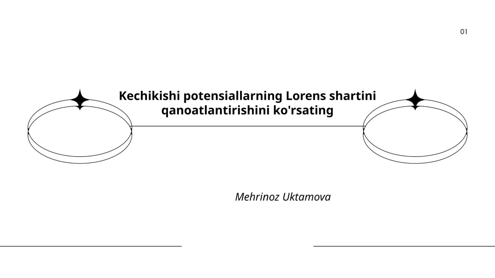 Kechikishi potensiallarining asosiy kontseptsiyalari