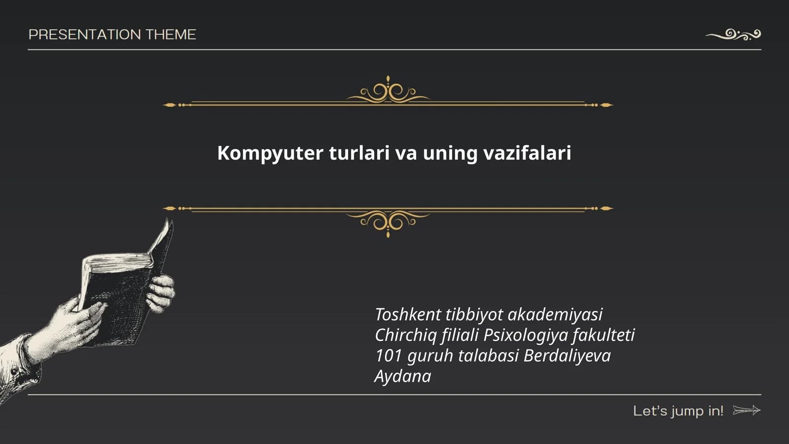 Kompyuter turlari va uning vazifalari