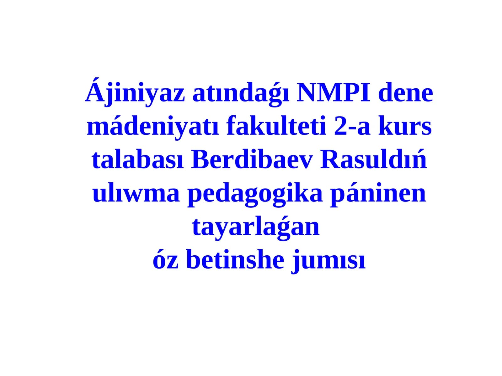 Yan Amos Komenskiydiń pedagogikalıq sisteması