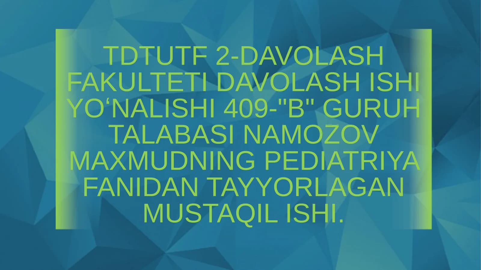OʻT YOʻLLARI DISKINEZIYASI