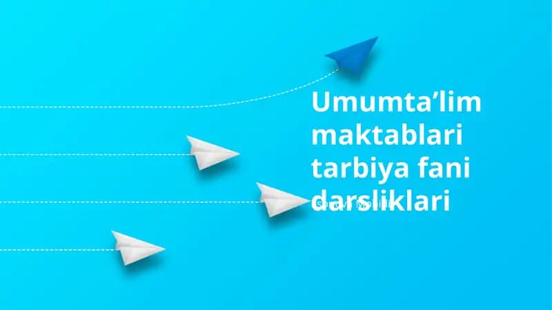 Umumtaʼlim maktablari tarbiya fani darsliklari