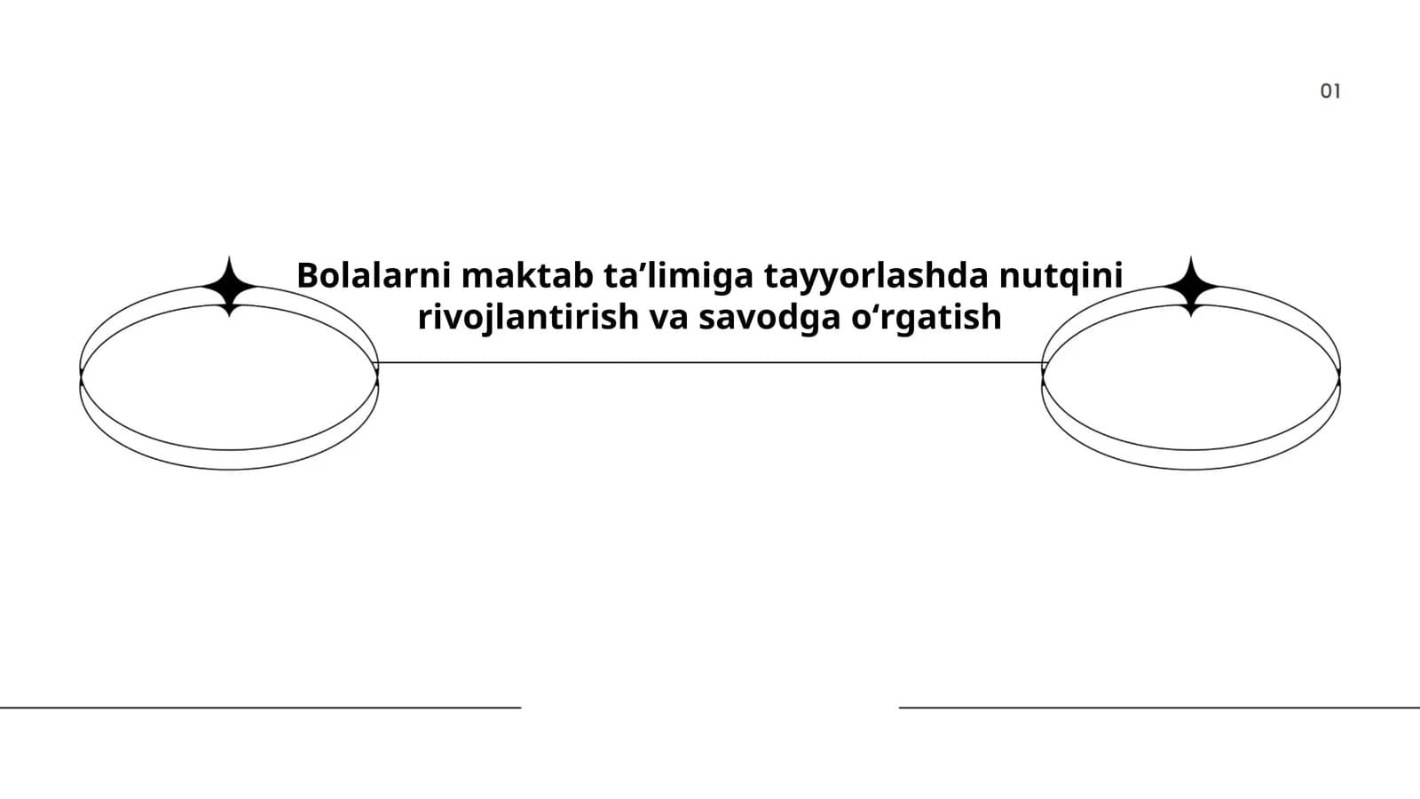 Bolalarni maktab taʼlimiga tayyorlashda nutqini rivojlantirish va savodga oʻrgatish