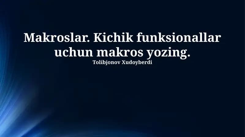 Makroslar