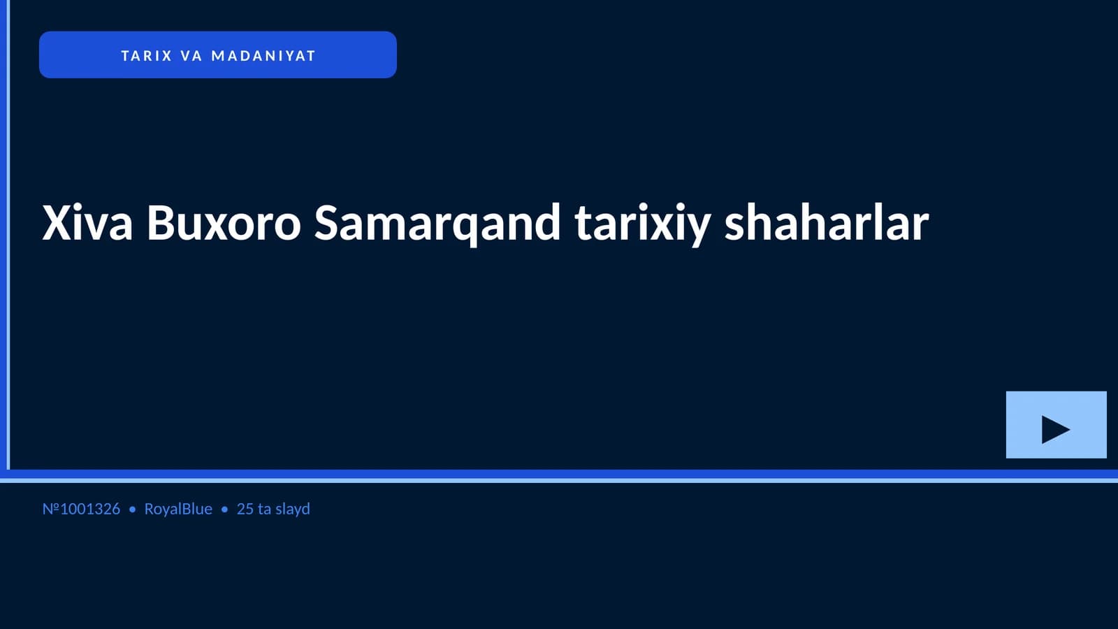 Xiva Buxoro Samarqand tarixiy shaharlar