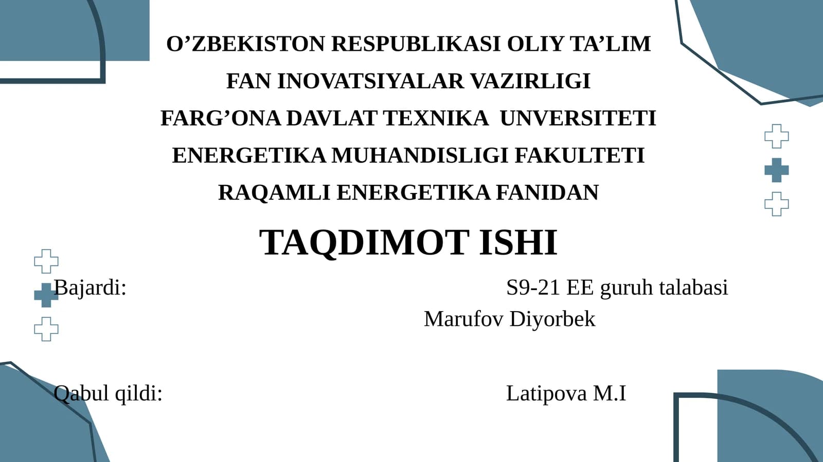 CAD Tizimlarining Elektro Texnika dagi Ahamiyati