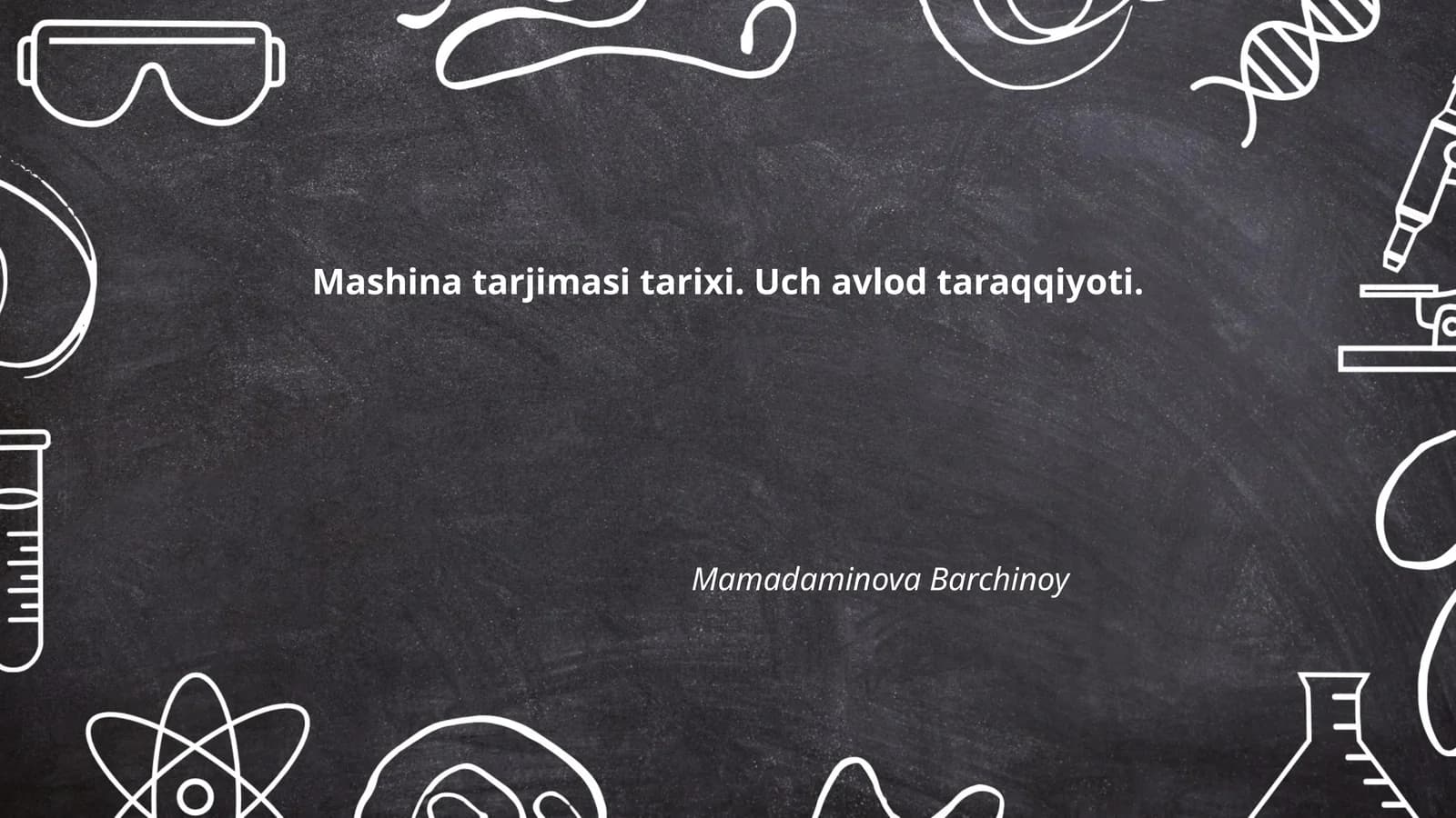 Mashina tarjimasi tarixi. Uch avlod taraqqiyoti