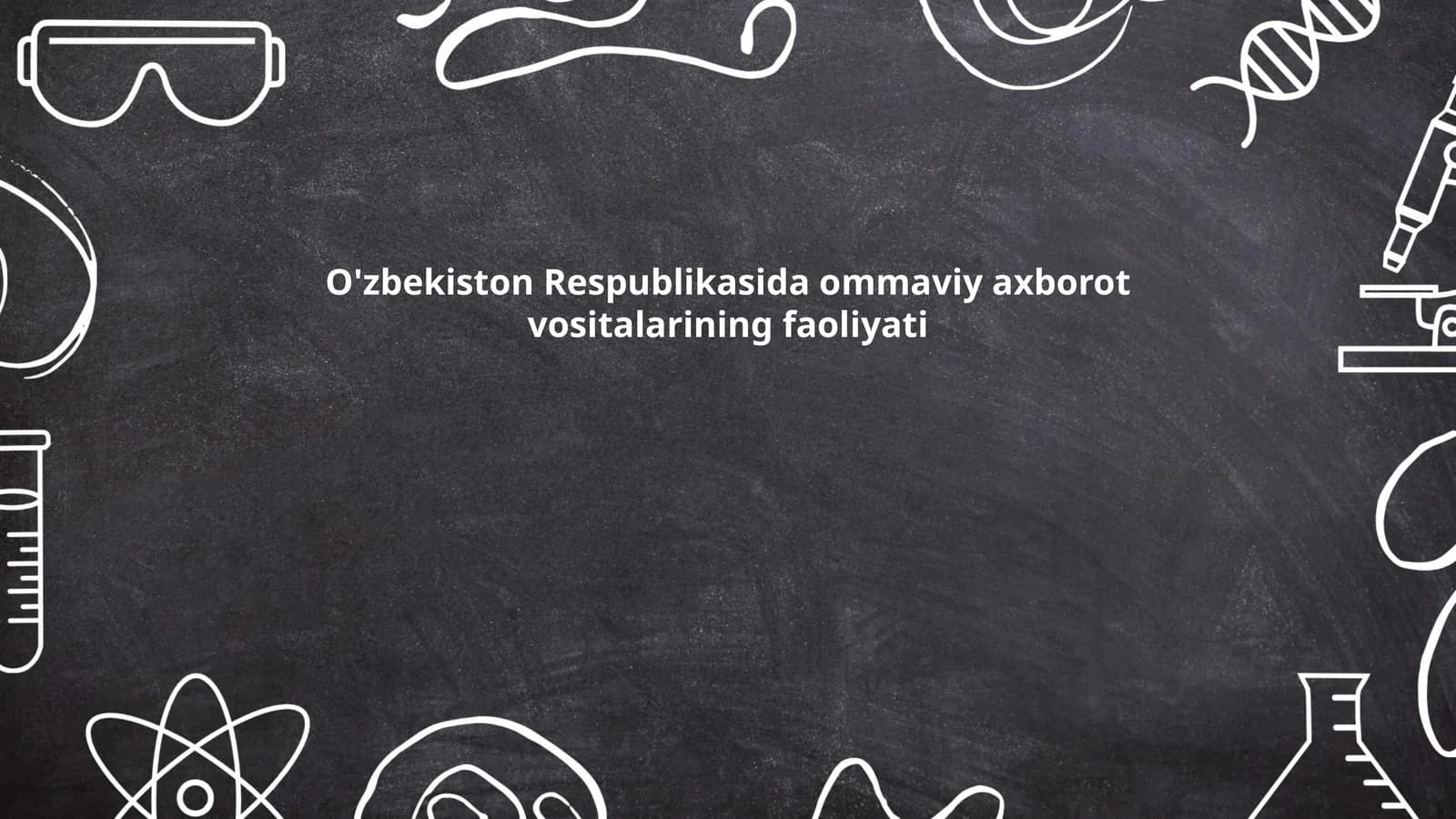O'zbekistonda ommaviy axborot vositalarining tarixi
