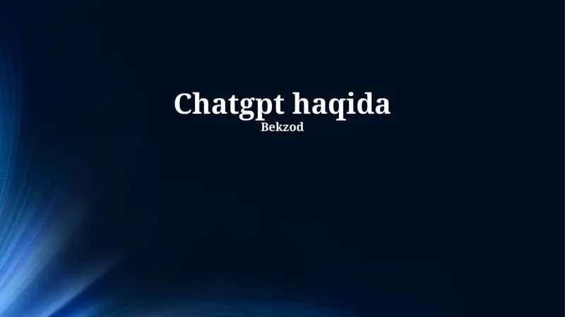ChatGPT