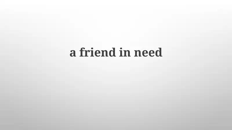 Defining Friendship