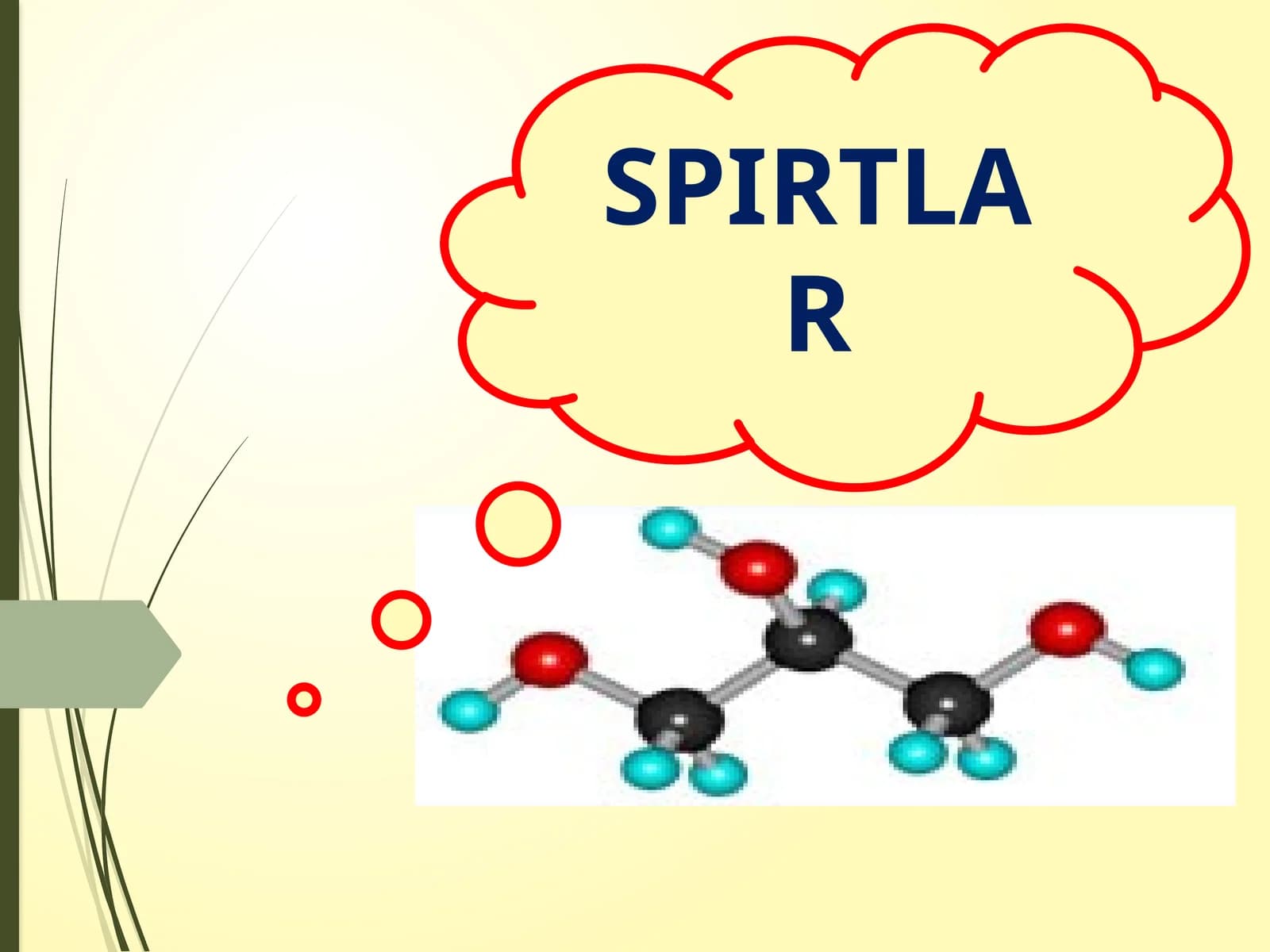 bir va ko'p atomli SPIRTLAR