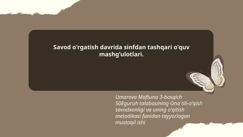 Ona tili-oʻqish savodxonligi