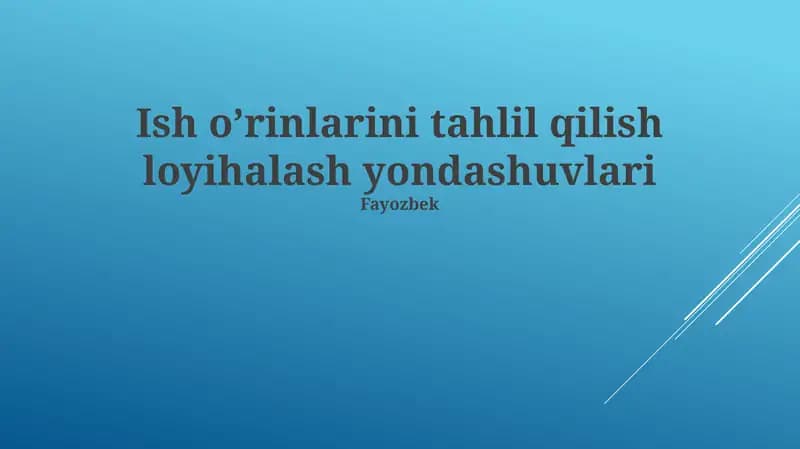 Kompetensiyalarni Baholash Yondashuvlari
